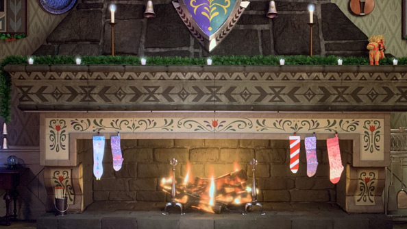 Arendelle Castle Yule Log